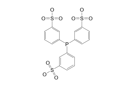 3-bis(3-sulfophenyl)phosphanylbenzenesulfonic acid