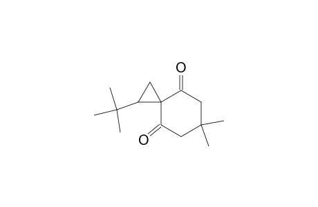 1-t-Butyl-6,6-dimethylspiro[2,5]octane-4,8-dione