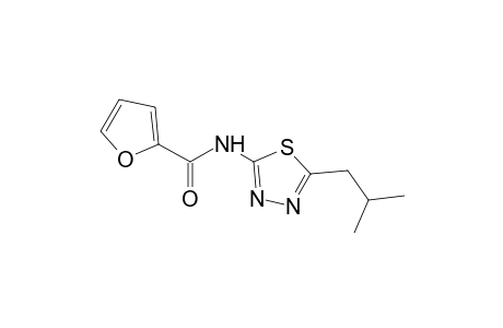 N-(5-isobutyl-1,3,4-thiadiazoil-2-yl)-2-furamide