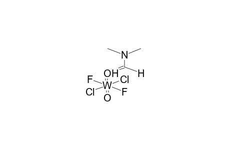 TRANS-DIFLUORODICHLOROOXOTUNGSTENE-DIMETHYLFORMAMIDE COMPLEX