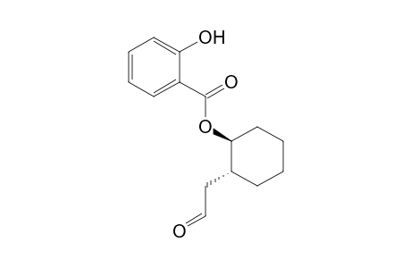 (1S,2R)-2-(2-oxoethyl)cyclohexyl 2-hydroxybenzoate