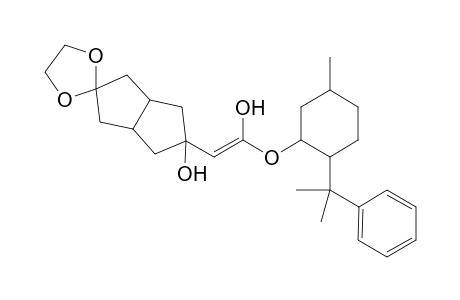 (Hexaahydro-5'-hydroxy-spiro[1,3-dioxolane-2,2'-(1'H)-pentalen]-5'-yl)-[5-methyl-2-(1'-methyl-1'-phenylethyl)cyclohexyl acetate