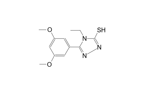 4H-1,2,4-Triazole-3-thiol, 1-ethyl-5-(3,5-dimethoxyphenyl)-