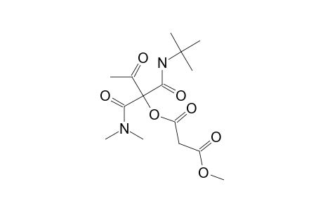 1-(TERT.-BUTYLAMINO)-2-(DIMETHYLCARBAMOYL)-1,3-DIOXO-BUTAN-2-YL-METHYL-MALONATE