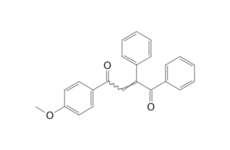 1,2-diphenyl-4-(p-methoxyphenyl(-2-butene-1,4-dione