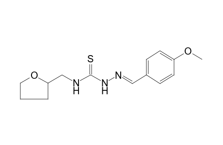 1-(p-methoxybenzylidene)-4-(tetrahydrofurfuryl)-3-thiosemicarbazide