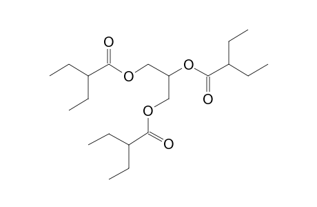 Butanoic acid, 2-ethyl-, 1,2,3-propanetriyl ester