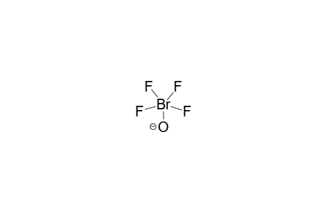 TETRAFLUOROOXOBROMATE ANION