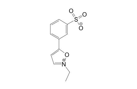 2-ethyl-5-(m-sulfophenyl)isoxazolium hydroxide, inner salt