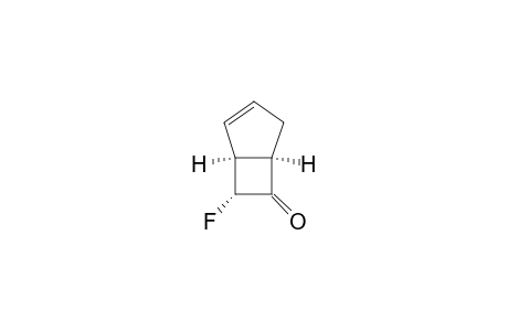 Bicyclo[3.2.0]hept-2-en-6-one, 7-fluoro-, (1.alpha.,5.alpha.,7.alpha.)-