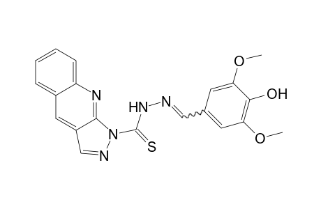 (syn/anti)-N'-(4-hydroxy-3,5-dimethoxybenzylidene)-1H-pyrazolo[3,4-b]quinoline-1-carbothiohydrazide