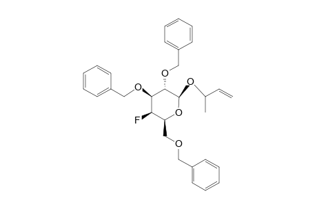 (R/S)-BUT-3-EN-2-YL-2,3,6-TRI-O-BENZYL-4-DEOXY-4-FLUORO-BETA-D-GALACTOPYRANOSIDE;DIASTEREOMER-#1