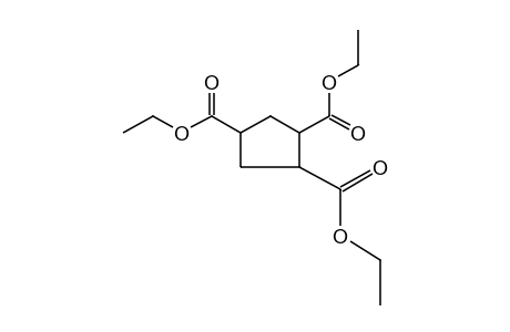 1,2,4-cyclopentanetricarboxylic acid, triethyl ester