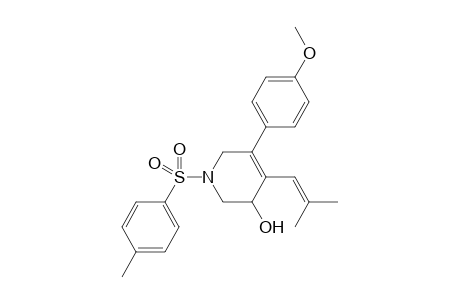 5-(4-Methoxyphenyl)-4-(2-methylprop-1-en-1-yl)-1-tosyl-1,2,3,6-tetrahydropyridin-3-ol