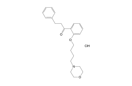 2'-(4-MORPHOLINOBUTOXY)-3-PHENYLPROPIOPHENONE, HYDROCHLORIDE