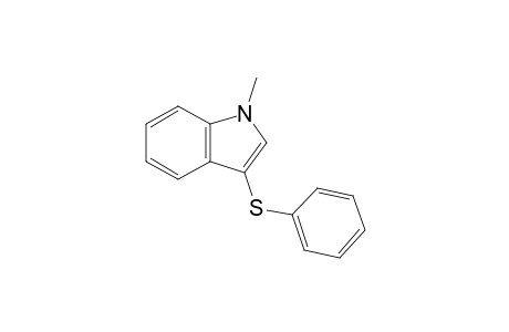 1-Methyl-3-(phenylthio)-1H-indole