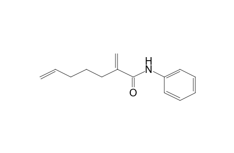 2-Methylene-N-phenyl-6-heptenamide