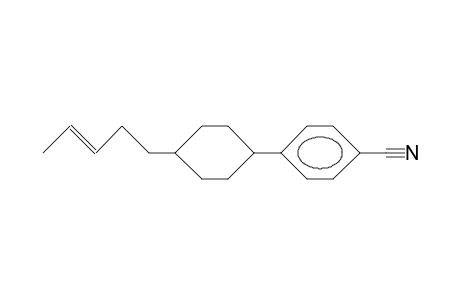 4-(trans-4-Pent-3-enyl-cyclohexyl)-benzonitrile
