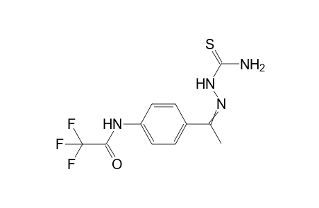 N-(4-(1-(2-carbamothioylhydrazineylidene)ethyl)phenyl)-2,2,2-trifluoroacetamide