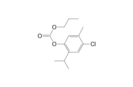 Chlorothymol, o-(N-propyloxycarbonyl)-