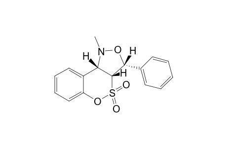 (3R,3aR,9bS)-1-Methyl-3-phenyl-1,3,3a,9b-tetrahydro-2,5-dioxa-4-thia-1-aza-cyclopenta[a]naphthalene 4,4-dioxide