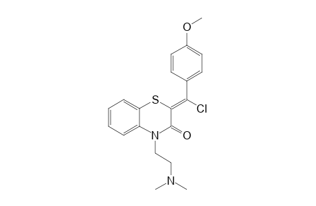2-[(E)-.alpha.-Chloro-4'-methoxybenzylidene]-4-(2'-dimethylaminoethyl)-2H-[1,4]benzothiazin-3(4H)-one