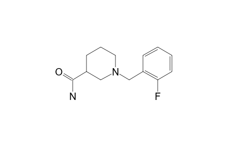 Piperidine-3-carboxamide, 1-(2-fluorobenzyl)-