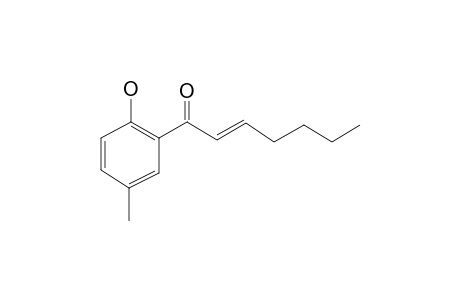 2-Hepten-1-one, 1-(2-hydroxy-5-methylphenyl)-