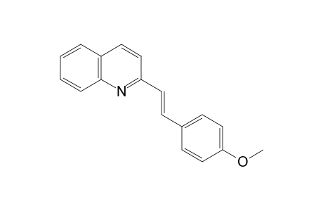 Quinoline, 2-[2-(4-methoxyphenyl)ethenyl]-