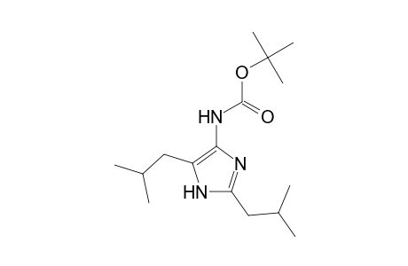 4-(1H)Imidazolamine, N-(t-butoxycarbonyl)-2,5-bis(2-methylpropyl)-