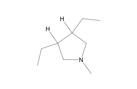 trans-3,4-DIETHYL-1-METHYLPYRROLIDINE