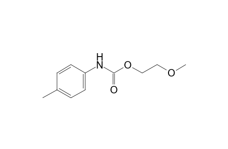 p-methylcarbanilic acid, 2-methoxyethyl ester