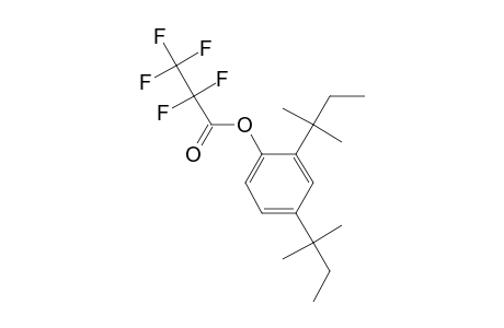 2,4-di-Tert-amylphenol, o-pentafluoropropionyl-