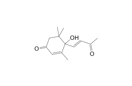 4-(3-Oxo-1-butenyl)-4-hydroxy-3,5,5-trimethyl-2-cyclohexen-1-one