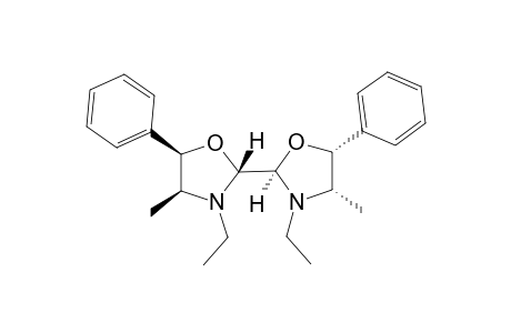 N,N'-Diethyl-5,5'-diphenyl-4,4'-dimethyl-2,2'-bis(oxazolidine)
