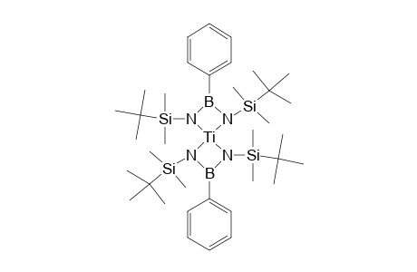 4,4'-SPIROBI-[1,3-DI-TERT.-BUTYL-2-PHENYL-1,3-DIAZA-2-BORA-4-TITANACYCLOBUTANE]