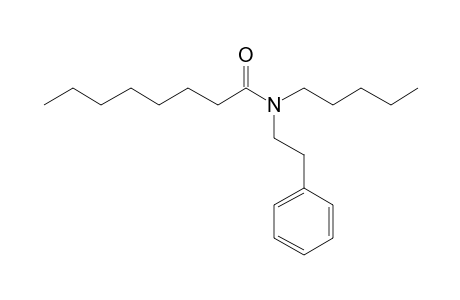 Capryloylamide, N-(2-phenylethyl)-N-pentyl-