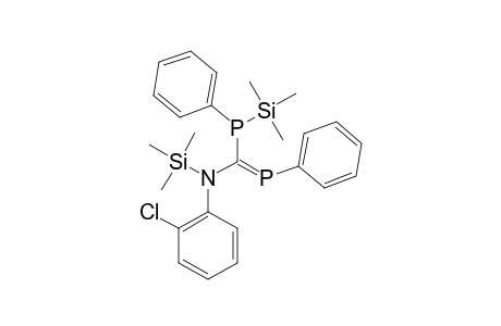 2-[(2-CHLOROPHENYL)-(TRIMETHYLSILYL)-AMINO]-1,3-DIPHENYL-3-(TRIMETHYLSILYL)-1,3-DIPHOSPHA-PROPENE