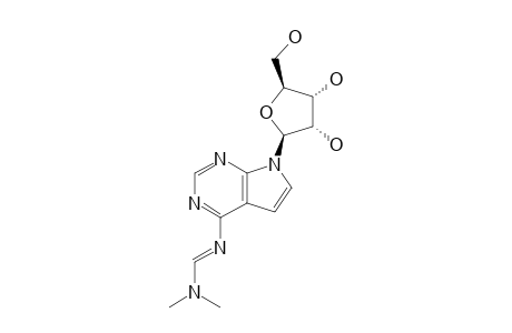 4-[[(DIMETHYLAMINO)-METHYLIDENE]-AMINO]-7-(BETA-D-RIBOFURANOSYL)-7H-PYRROLO-[2,3-D]-PYRIMIDINE