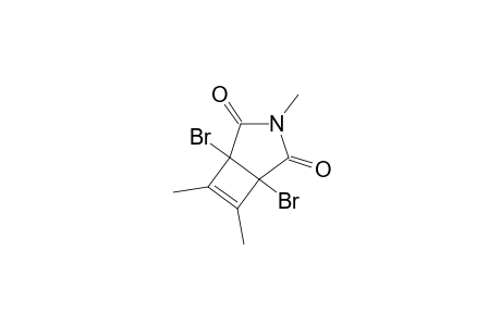 1,5-Dibromo-3,6,7-trimethyl-3-azabicyclo[3.2.0]hept-6-ene-2,4-dione