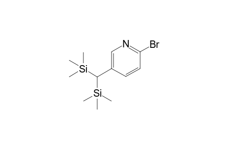 5-(Bis(trimethylsilyl)methyl)-2-bromopyridine