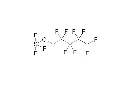 1,1,5-TRIHYDROPERFLUOROPENTYLOXYTRIFLUOROSULPHURANE