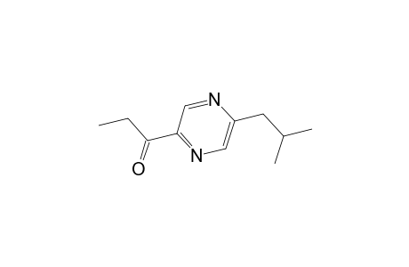 1-(5-(2-Methyl-1-propyl)-2-pyrazinyl)-1-propanone