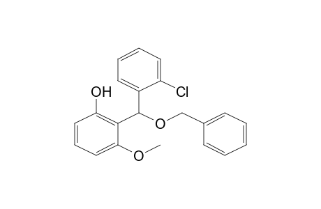 2-[Benzyloxy-(2-chloro-phenyl)-methyl]-3-methoxy-phenol
