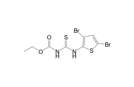 4-(3,5-dibromo-2-thienyl)-3-thioallophanic acid, ethyl ester