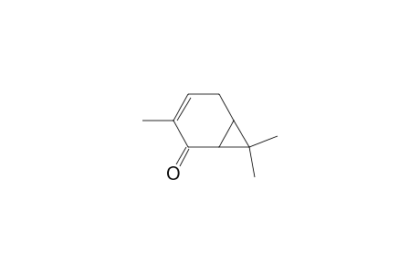 4,7,7-trimethylbicyclo[4.1.0]hept-3-en-5-one