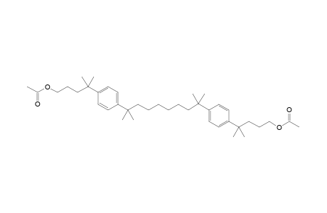 (4,4'-[2,9-DIMETHYL-DECANE-2,9-DIYLDI-(PARA-PHENYLENE)]-4,4'-DIMETHYL)-DIPENTYL-DIACETATE