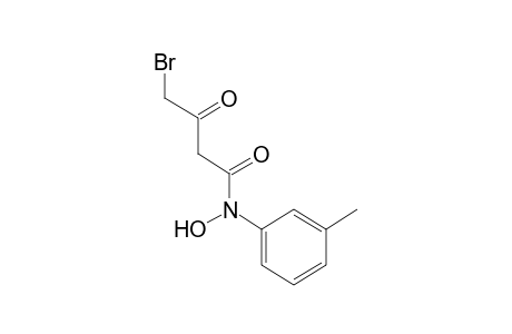 4-bromo-N-m-tolylacetoacetohydroxamic acid