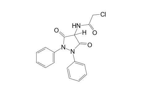 2-chloro-N-(3,5-dioxo-1,2-diphenyl-4-pyrazolidinyl)acetamide