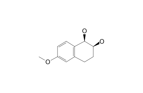 1,2,3,4-Tetrahydro-6-methoxynaphthalene-1,cis-2-diol